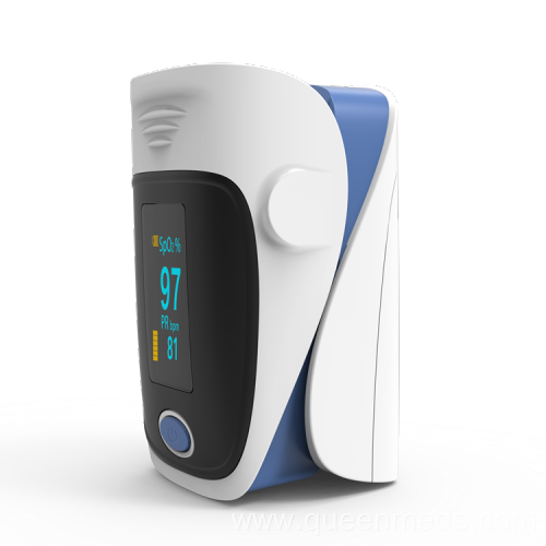 CE approved fingertip blood oxygen monitor